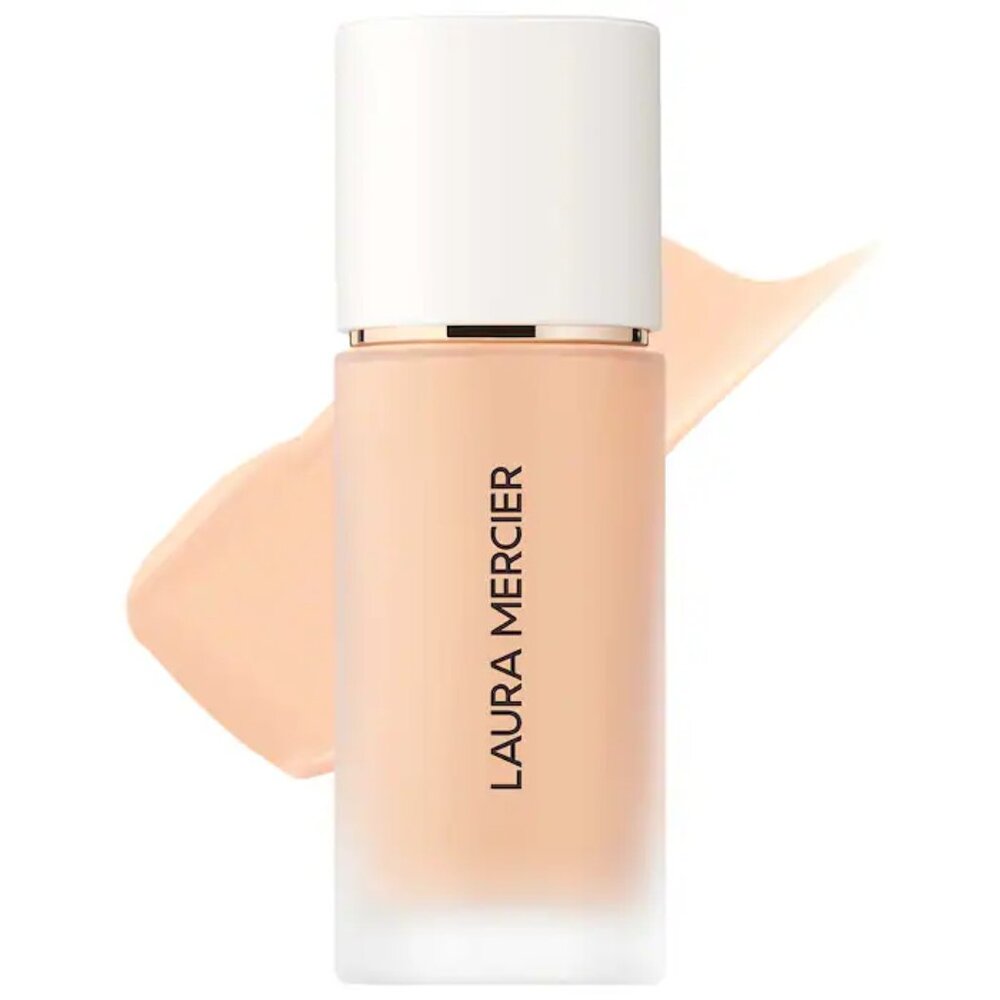 NIB ✅ Laura Mercier #1C2 CHIFFON Real Flawless Weightless Foundation✨ NIB